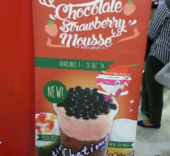 Chatime’s Flavour of Christmas: Chocolate Strawberry Mousse